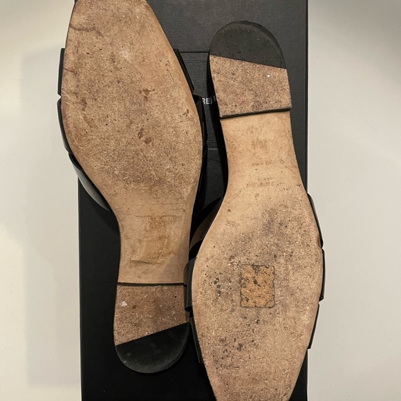 YSL Saint Laurent Nu Pieds Slide Sandal Shoes EU 38.5 - Picture 12 of 12